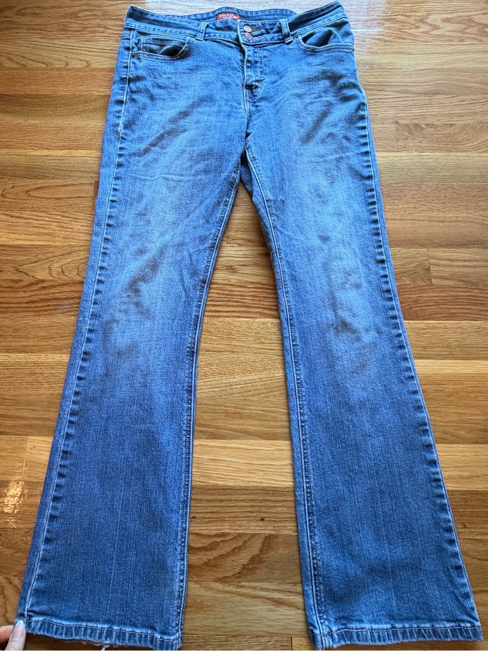 Levi's 526 Slender Boot Cut Jeans Women's 8 Medium Wash Stretch Y2K